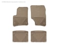 Picture of WeatherTech All-Weather Floor Mats - 1st & 2nd Row - Tan