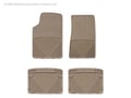 Picture of WeatherTech All-Weather Floor Mats - 1st & 2nd Row - Tan