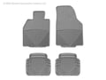 Picture of WeatherTech All-Weather Floor Mats - 1st & 2nd Row - Grey