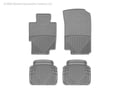 Picture of WeatherTech All-Weather Floor Mats - 1st & 2nd Row - Grey