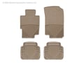 Picture of WeatherTech All-Weather Floor Mats - 1st & 2nd Row - Tan