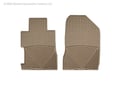 Picture of WeatherTech All-Weather Floor Mats - 1st Row - Driver & Passenger - Tan