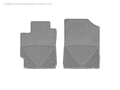 Picture of WeatherTech All-Weather Floor Mats - 1st Row - Driver & Passenger - Gray