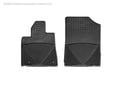 Picture of WeatherTech All-Weather Floor Mats - 1st Row - Driver & Passenger - Black