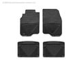 Picture of WeatherTech All-Weather Floor Mats - 1st & 2nd Row - Black