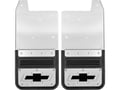 Picture of Truck Hardware Gatorback Black Bowtie Mud Flaps - Front