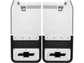 Picture of Truck Hardware Gatorback Black Bowtie Mud Flaps - Rear - 2014-2018 Silverado 1500/2015-2019 2500/3500