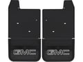 Picture of Truck Hardware Gatorback Black Wrap GMC Mud Flaps - Front - 2014-2018 GMC Sierra