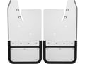 Picture of Truck Hardware Gatorback Stainless Plate Mud Flaps - Front - 2014-2018 Silverado 1500/2015-2019 2500/3500