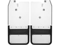 Picture of Truck Hardware Gatorback Stainless Plate Mud Flaps - Rear - 2014-2018 Sierra 1500/2015-2019 2500/3500