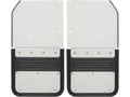 Picture of Truck Hardware Gatorback Stainless Plate Mud Flaps - 5/8" Kickback - Rear - 2009-2018 RAM 1500/2500/3500
