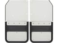 Picture of Truck Hardware Gatorback Stainless Plate Mud Flaps - 5/8" Kickback - Rear - 2009-2018 RAM 1500/2500/3500