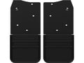 Picture of Truck Hardware Gatorback Black Plate Mud Flaps - Rear - 2015-2022 Colorado/Canyon