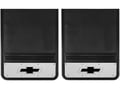Picture of Truck Hardware Gatorback 19"x24" Dually Black Bowtie Mud Flaps