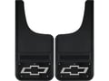Picture of Truck Hardware Gatorback 12"x26" Black Bowtie Wrap Cut Mud Flaps