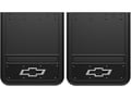 Picture of Truck Hardware Gatorback 21"x24" Dually Black Wrap Bowtie Mud Flaps