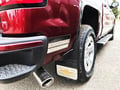 Picture of Truck Hardware Gatorback 12"x23" Gold Bowtie Mud Flaps