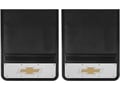 Picture of Truck Hardware Gatorback 19"x24" Dually Gold Bowtie Mud Flaps