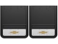 Picture of Truck Hardware Gatorback 21"x24" Dually Gold Bowtie Mud Flaps