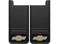 Picture of Truck Hardware Gatorback 12"x26" Gold Bowtie Wrap Mud Flaps