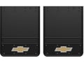 Picture of Truck Hardware Gatorback 19"x24" Dually Gold Bowtie Wrap Mud Flaps