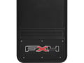 Picture of Truck Hardware Gatorback 14"x18" FX4 Black Wrap Mud Flaps - Brackets Required