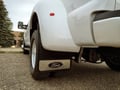 Picture of Truck Hardware Gatorback 21"x24" Dually Black Ford Oval Mud Flaps