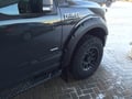 Installed Black Oval Back Wrap