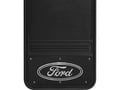 Picture of Truck Hardware Gatorback 14"x18" Ford Black Wrap Mud Flaps - Brackets Required