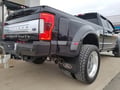 Picture of Truck Hardware Gatorback 21"x24" Dually Black Wrap Ford Oval Mud Flaps