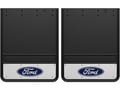 Picture of Truck Hardware Gatorback 19"x24" Dually Blue Ford Oval Mud Flaps