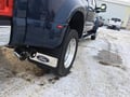 Picture of Truck Hardware Gatorback 21"x24" Dually Blue Ford Oval Mud Flaps