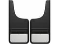 Picture of Truck Hardware Gatorback 12"x26" Stainless Plate Cut Mud Flaps - Aluminum Screws
