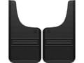 Picture of Truck Hardware Gatorback 12"x23" Black Plate Cut Mud Flaps - Aluminum Screws