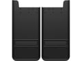 Gatorback Mud Flaps Black Plate - 12"X26" 