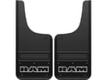 Picture of Truck Hardware Gatorback 12"x26" RAM Text Black Wrap Cut Mud Flaps