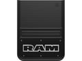 Picture of Truck Hardware Gatorback 14"x18" RAM Text Black Wrap Mud Flaps - Brackets Required