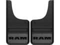 Picture of Truck Hardware Gatorback 12"x23" Gunmetal RAM Text Cut Mud Flaps