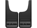 Picture of Truck Hardware Gatorback 12"x26" Gunmetal RAM Text Cut Mud Flaps