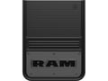 Picture of Truck Hardware Gatorback 14"x18" Gunmetal RAM Text Mud Flaps - Brackets Required