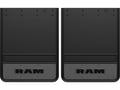 Picture of Truck Hardware Gatorback 19"x24" Dually Gunmetal RAM Text Mud Flaps