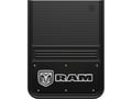 Picture of Truck Hardware Gatorback 14"x18" RAM Horizontal Black Wrap Mud Flaps - Brackets Required