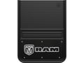 Picture of Truck Hardware Gatorback 14"x18" RAM Horizontal Black Wrap Mud Flaps - Brackets Required