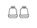 Picture of Covercraft Carhartt SeatSaver Custom Front Row Seat Covers - Gravel