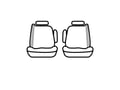 Picture of Covercraft Carhartt SeatSaver Custom Front Row Seat Covers - Brown