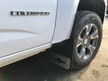 Picture of Truck Hardware Gatorback Black Bowtie Mud Flaps - Set of 4 - Fits 2014-2018 Chevy Silverado 1500 & 2015-2019 2500/3500HD