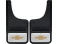 Picture of Truck Hardware Gatorback Gold Bowtie Dually Mud Flaps - Set of 4 - Fits 2015-2019 Chevy Silverado 3500HD