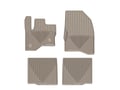 Picture of WeatherTech All-Weather Floor Mats - 1st & 2nd Row - Tan
