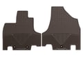 Picture of WeatherTech All-Weather Floor Mats - 1st Row - Driver & Passenger - Cocoa