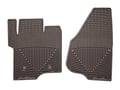 Picture of WeatherTech All-Weather Floor Mats - 1st Row - Driver & Passenger - Cocoa